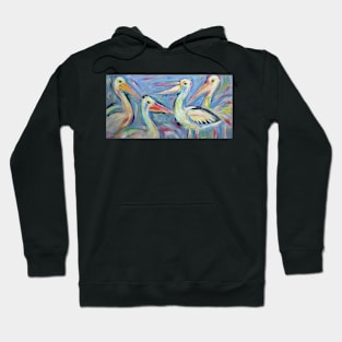 Pelicans - Acrylics Hoodie